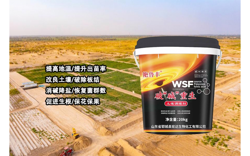 破“堿”重生—提高地溫/提升出苗率-改良土壤/破除板結(jié)-消堿降鹽/恢復(fù)菌群數(shù)-促進(jìn)生根/保花保果
